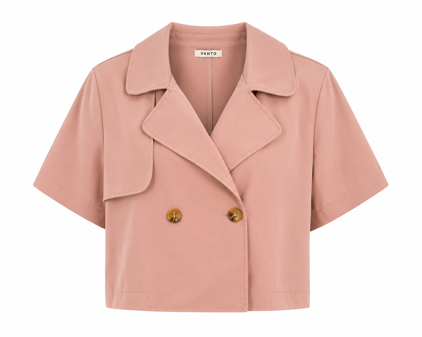 Trenchcoat/ oud roze