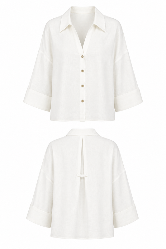 Blouse Linn/ wit
