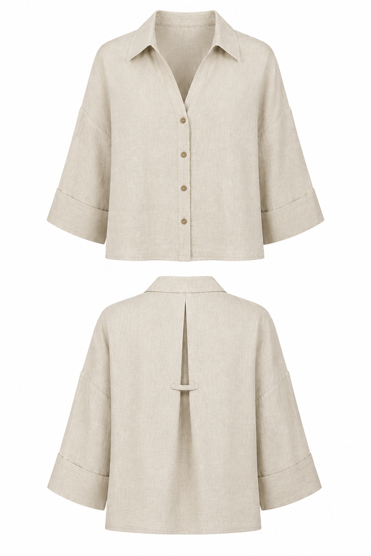 Blouse Linn/ Beige