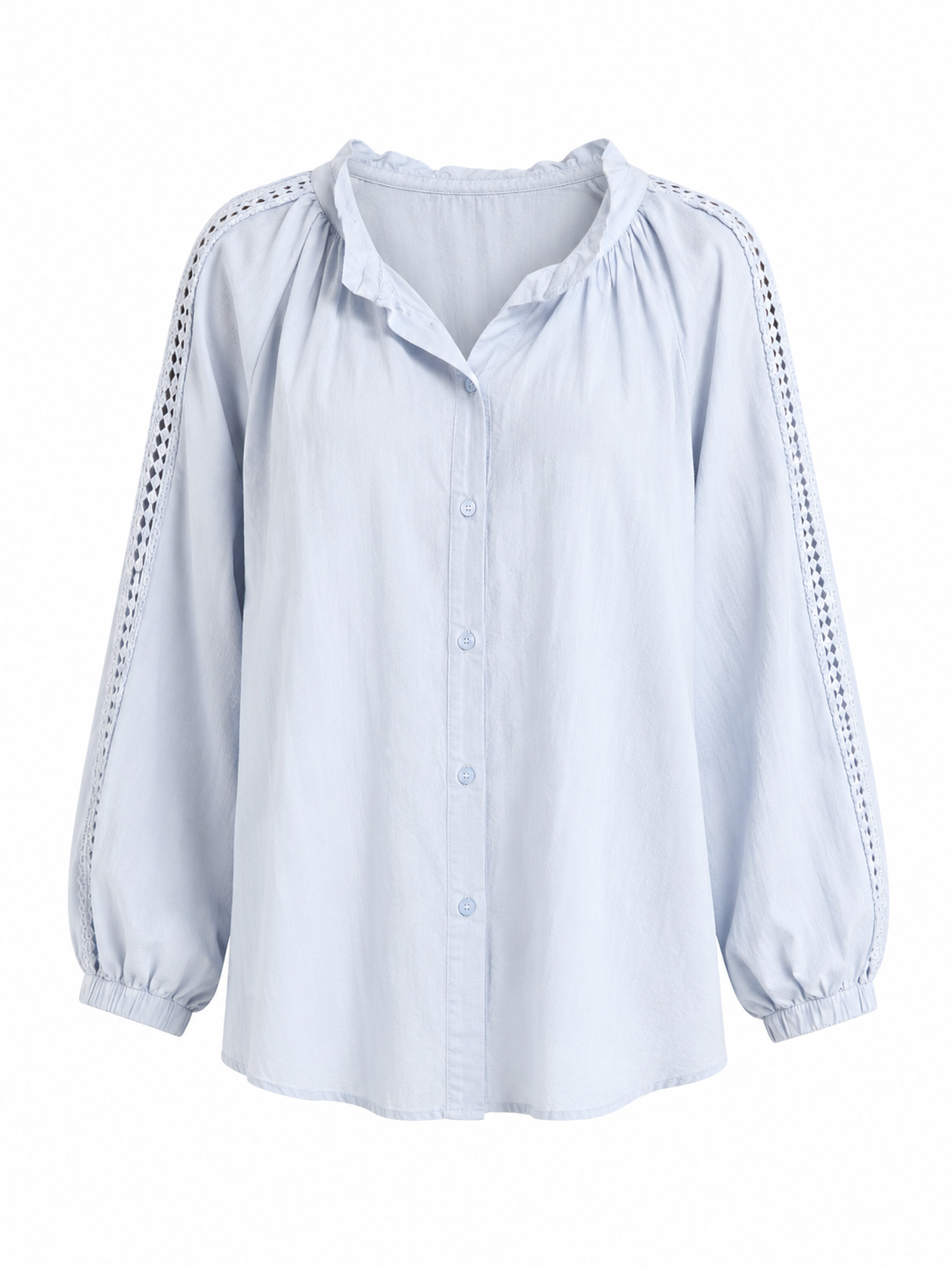 Blouse Vivian/ L blauw