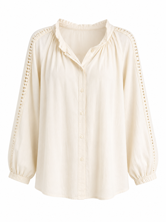Blouse Vivian/ Crème