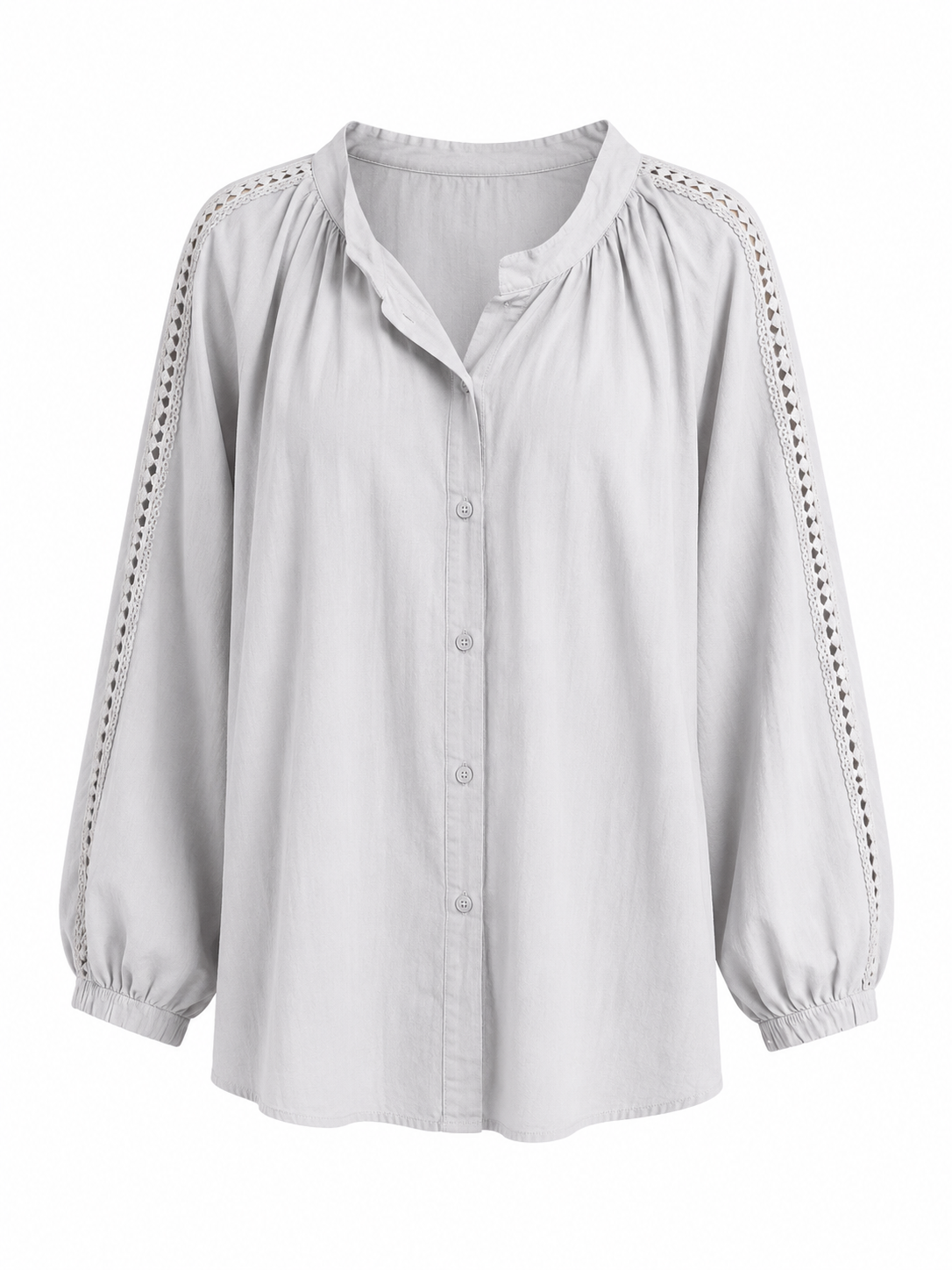 Blouse Vivian/ Licht Grijs