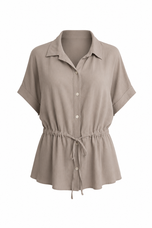 Blouse Roos/ Taupe